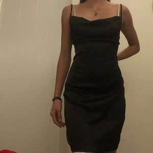 Black dress, brand Shein, size M